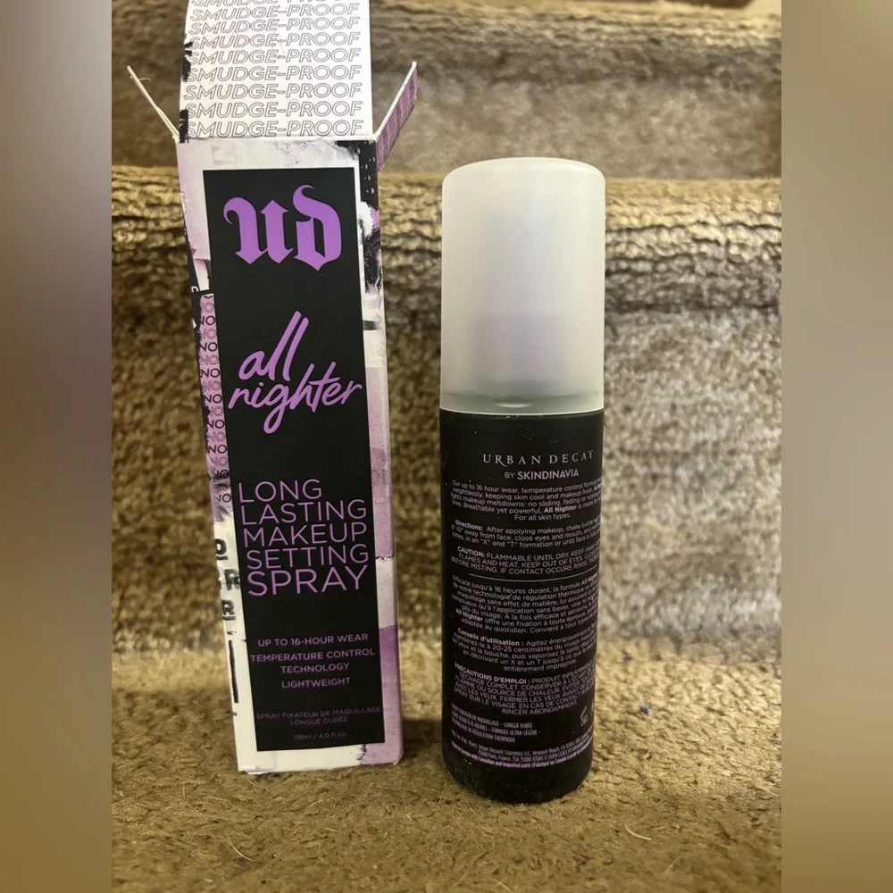 Urban Decay All Nighter Setting Spray 4oz 118ml Long Lasting Full sz Makeup New